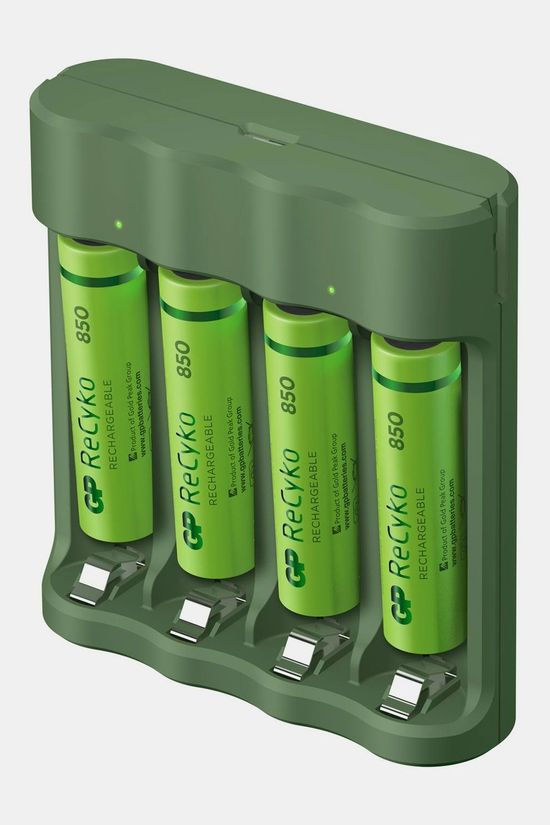 GP Batteries GP Batteries USB Battery Charger B421 4X Recyko AAA 850 Mah
