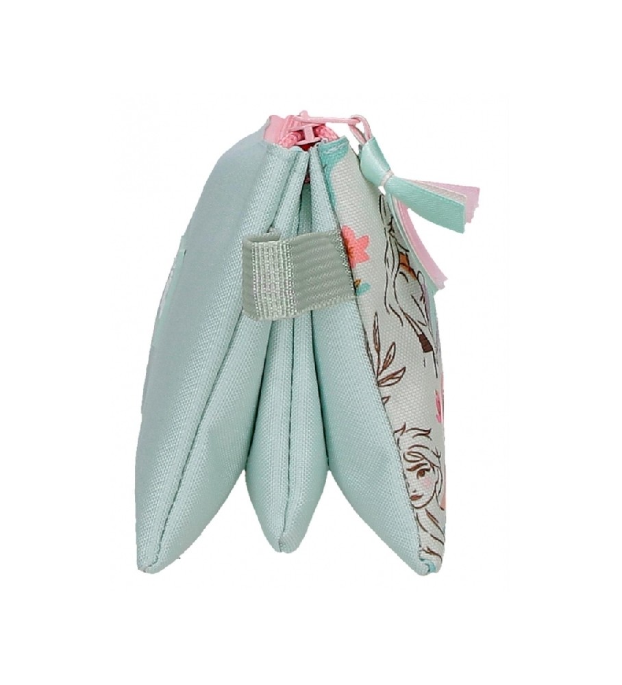 Estojo para lápis Disney Frozen Strong Spirit com três compartimentos