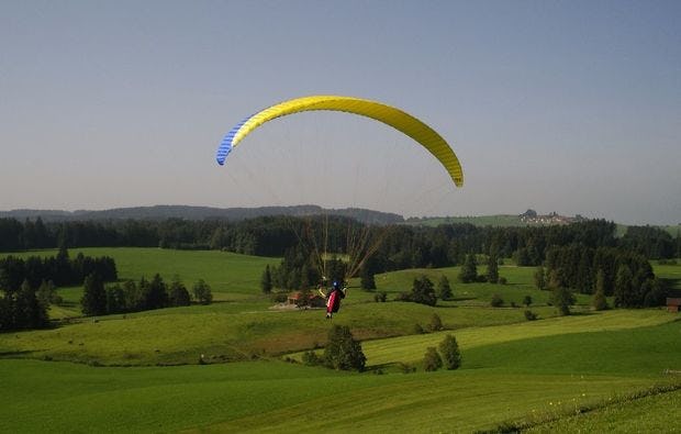 Gleitschirmfliegen Schnupperkurs in Marktoberdorf