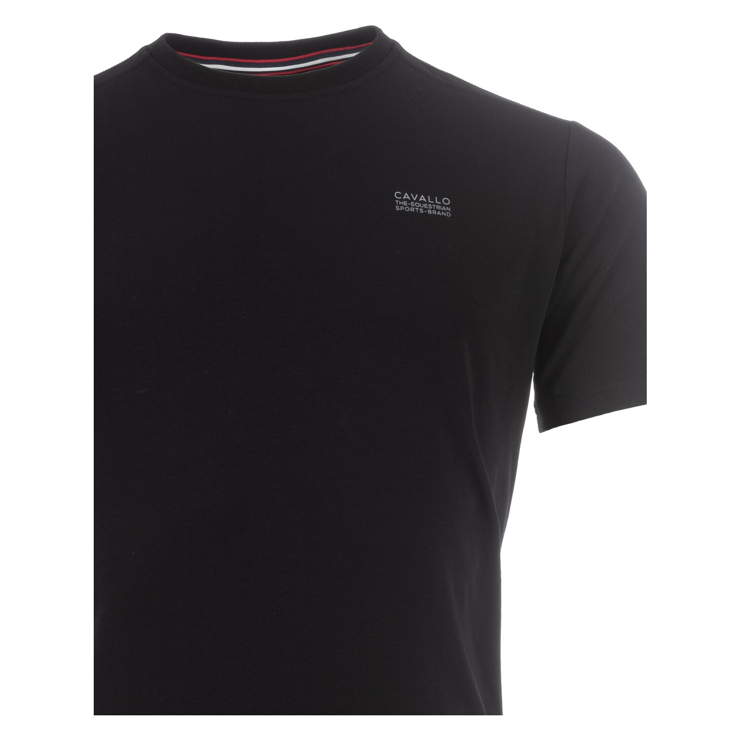 Cavallo T-Shirt CAVAL COTTON R-NECK - black