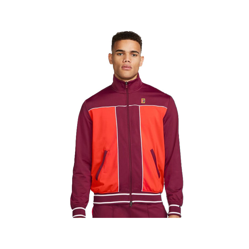 Veste Nike Court Heritage Jacket rouge