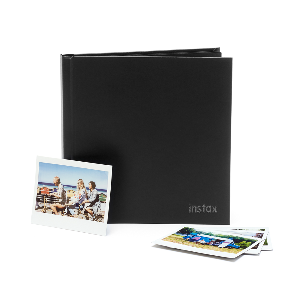 Fuji - Instax Link Wide MOCHA GRÅ - BUNDLE med alt tilbehør