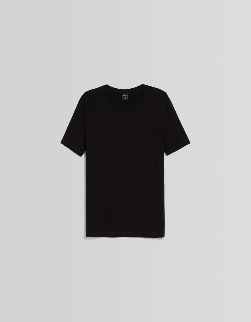 Camiseta de manga curta com modelagem regular
