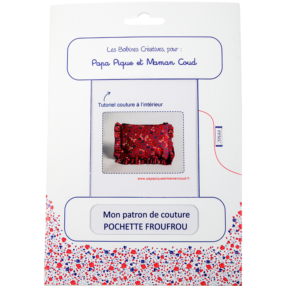 Patron Pochette Froufrou