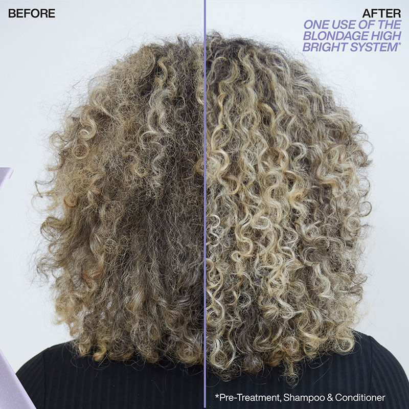 Après-shampooing illuminant pour cheveux blonds Blondage High Bright