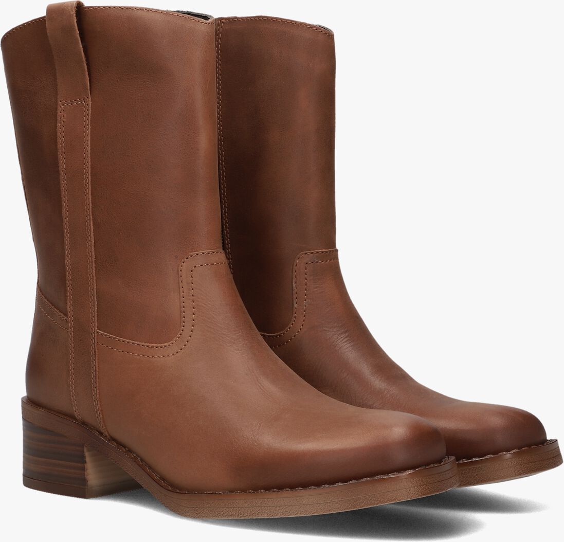 PS POELMAN cognac ps poelman enkelboots esmee