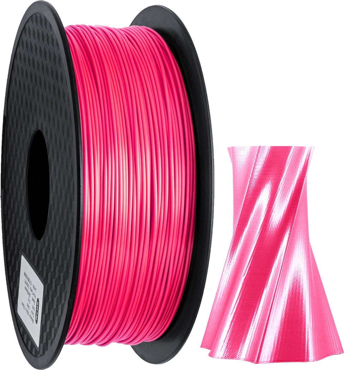 GEEETECH  PLA Silk Magenta, 1,75 mm / 1000 g    Einfach zu verarbeitendes Seidenfilament