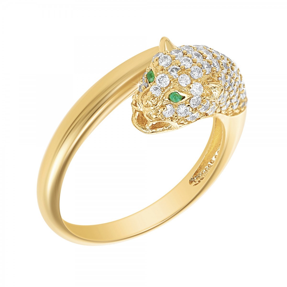 Bague léopard ajustable par SC Bohème