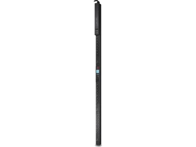 APC Metered Rack PDU ZeroU 2G - Strømfordelingsenhed (rackversion) - AC 200/208/230 V - input: IEC 60309 32A - output-stikforbindelser: 42 (power IEC 60320 C13, IEC 60320 C19) - 0U - sort - for P/N: SMX1500RMNCUS, SRT1000RMXLI, SRT1000RMXLI-NC, SRT10