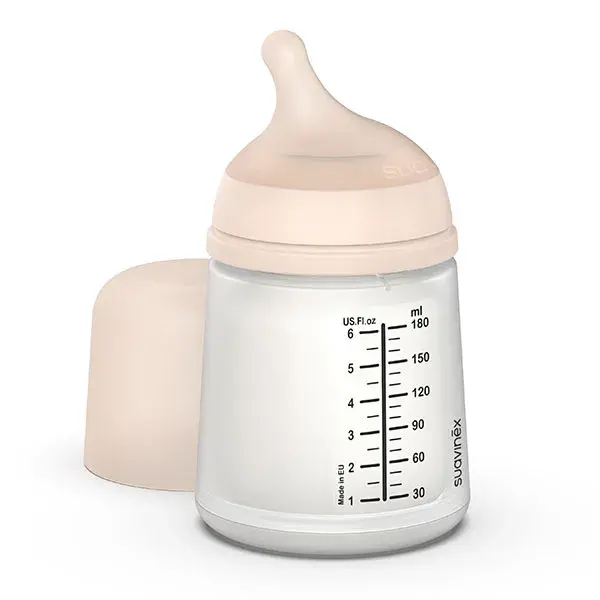 Sachês de reposição para mamadeira anticólica Suavinex Zero.Zero 180ml