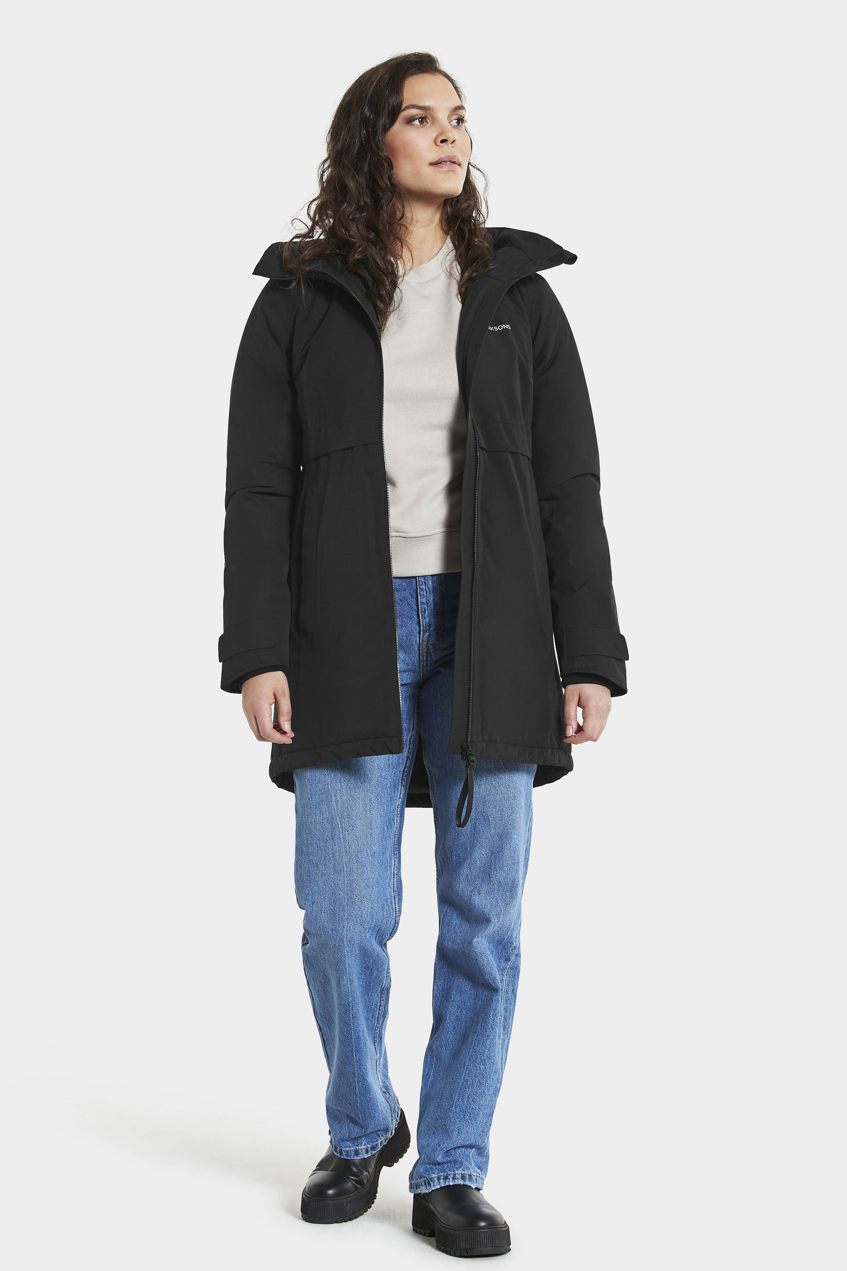 Didriksons parka Helle zwart
