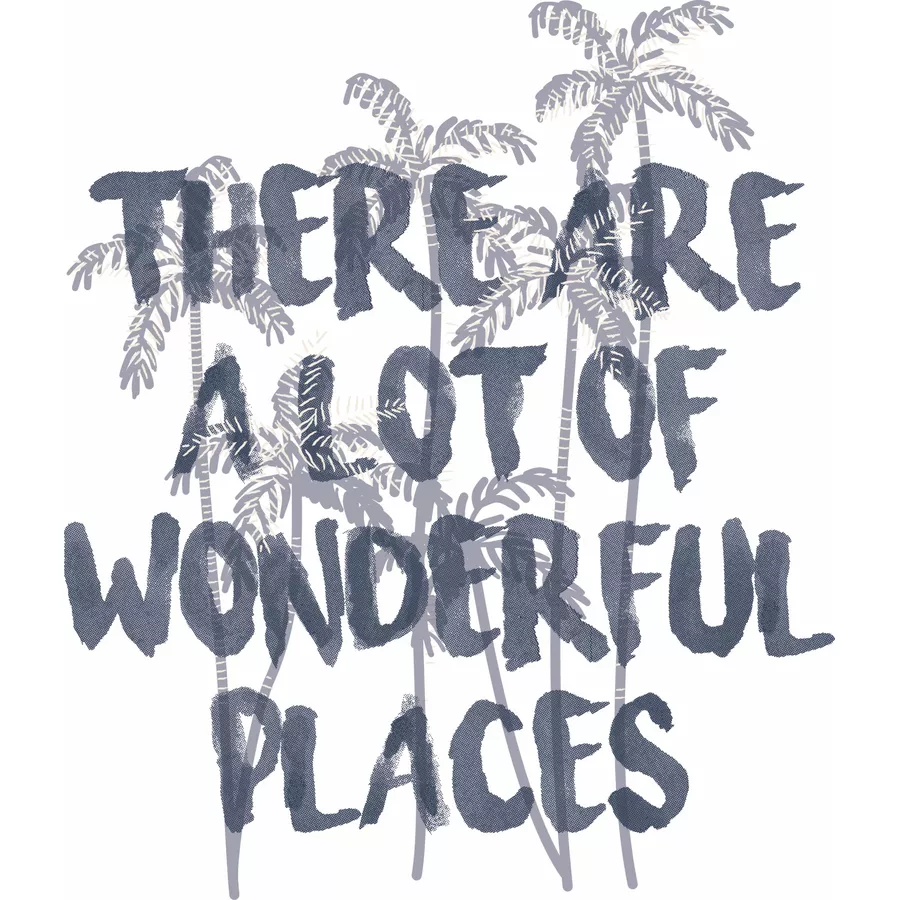 Liliput Kurzarm-Wickelbody 2er-Pack Wonderful Places weißhellblau