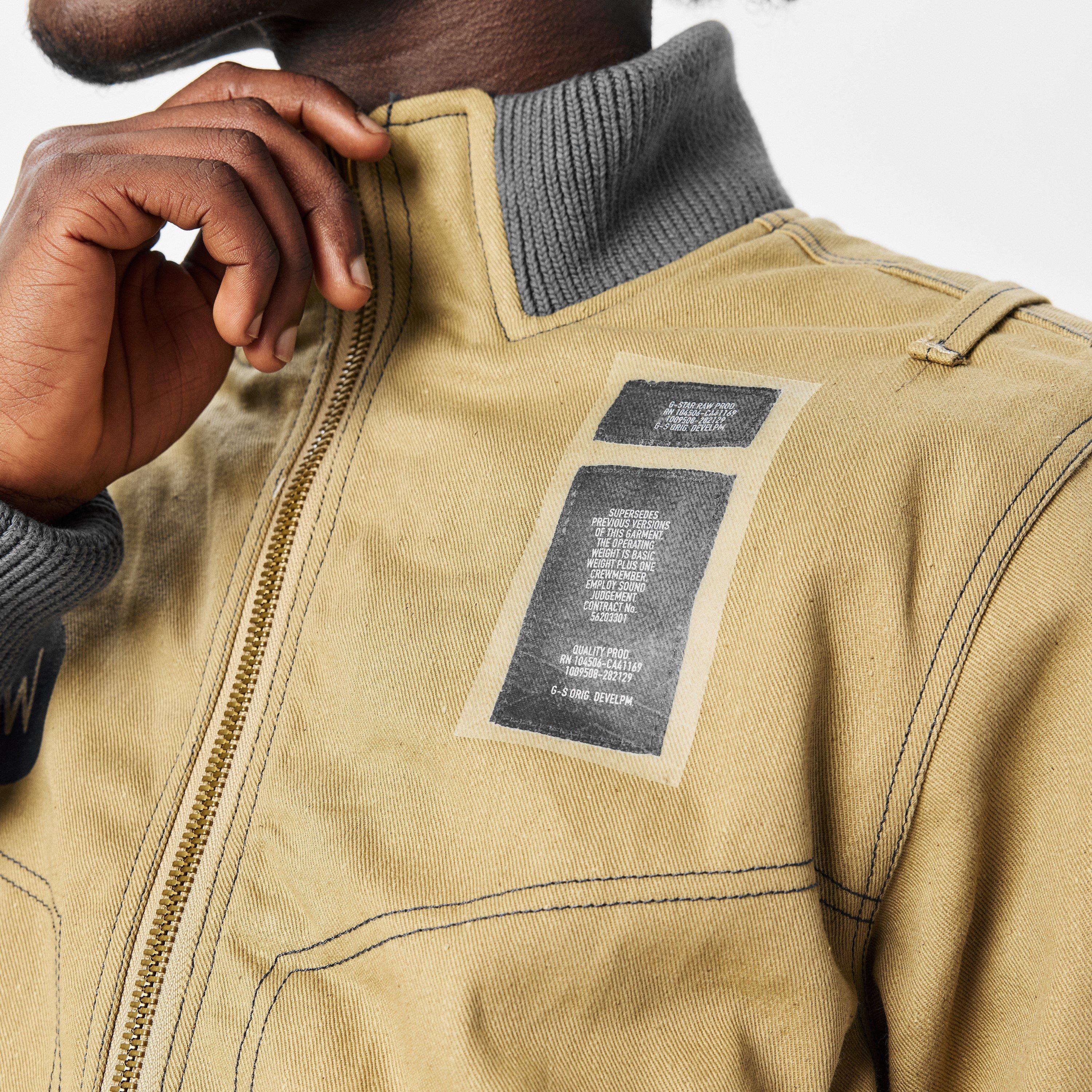 G Star E Selvedge Bomber Jacket