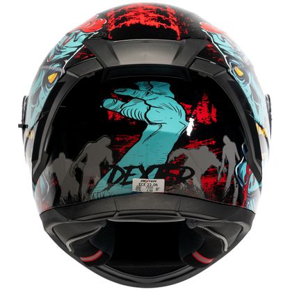 Casque Dexter EROS NEGAN - Noir / Vert