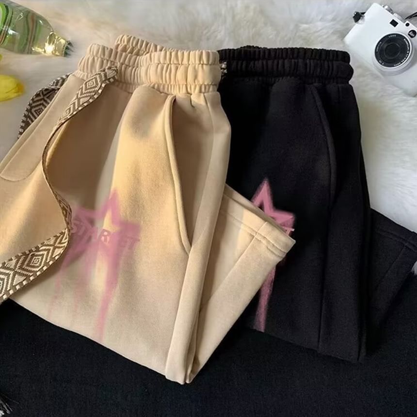 Cowpow - Zweetshorts met trekkoord en sterrenprint