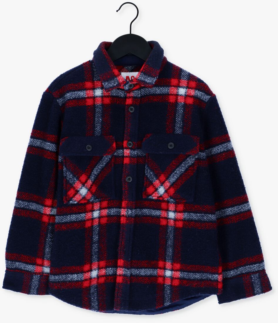 AO76 donkerblauwe ao76 jack levi overshirt