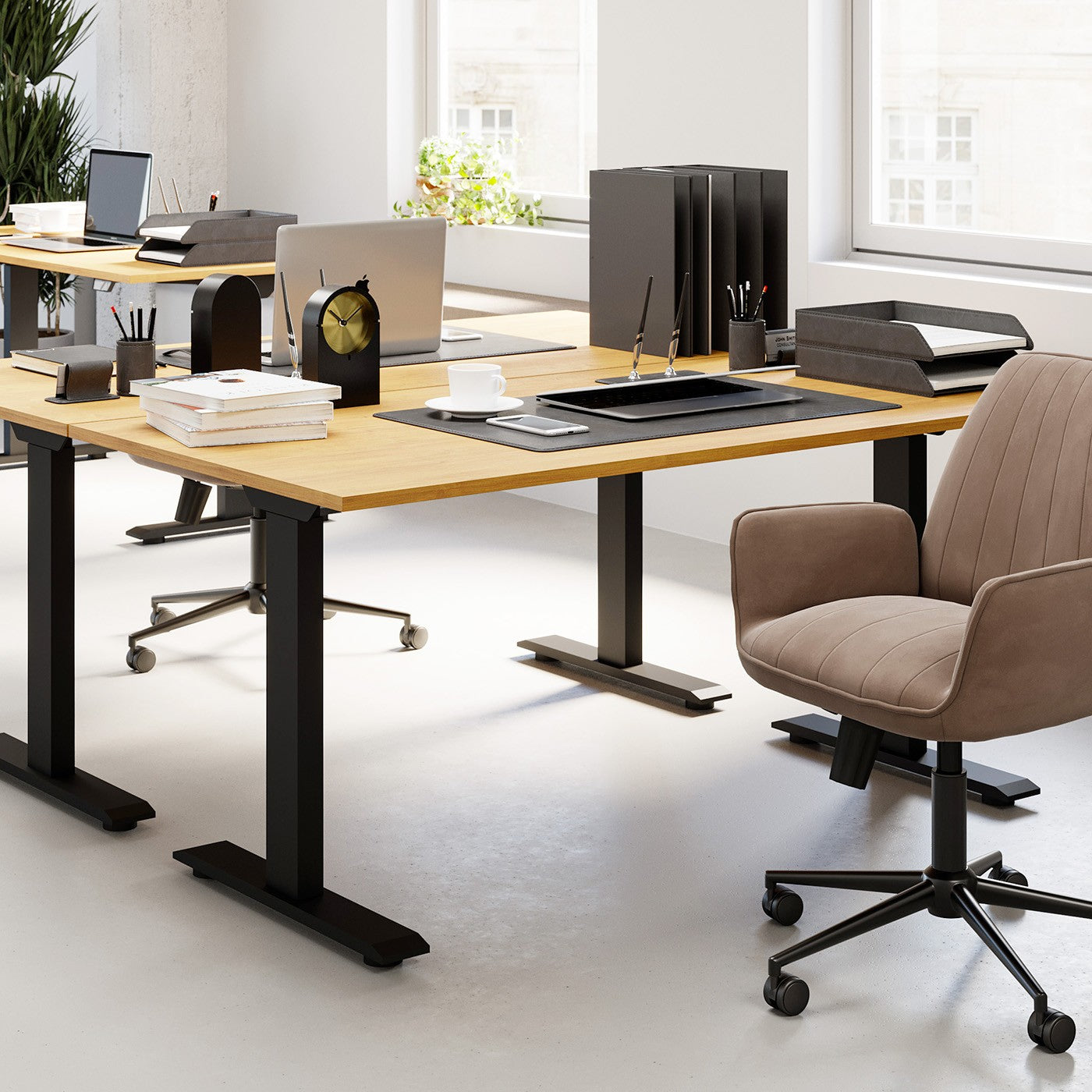 Kare Design Smart Symphony bureau eik 160x80cm
