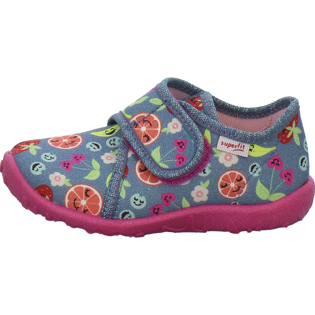 Superfit Hausschuhe Kinder Unisex - Kinder Spotty Denim