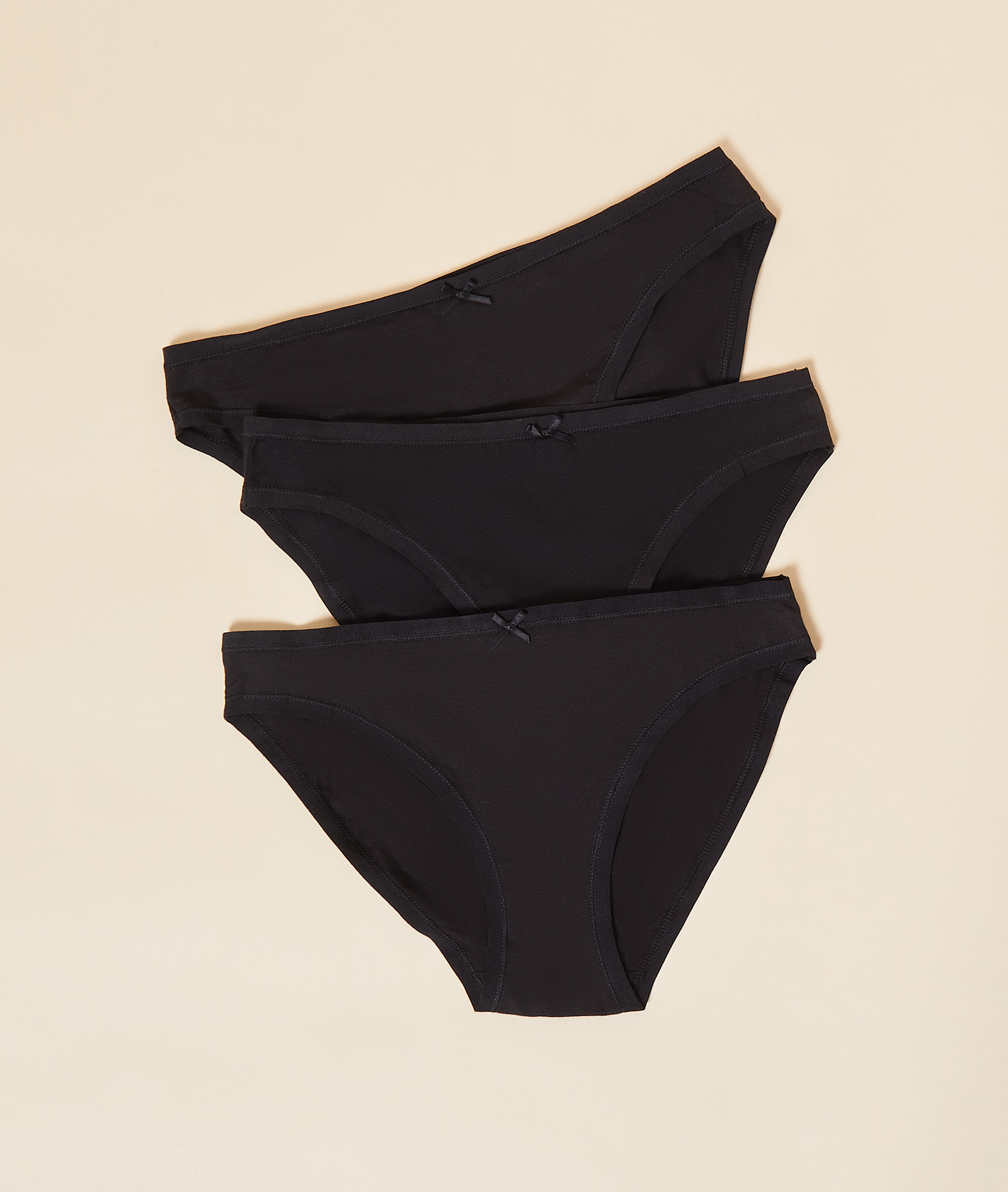 Lot de 3 culottes en coton biologique