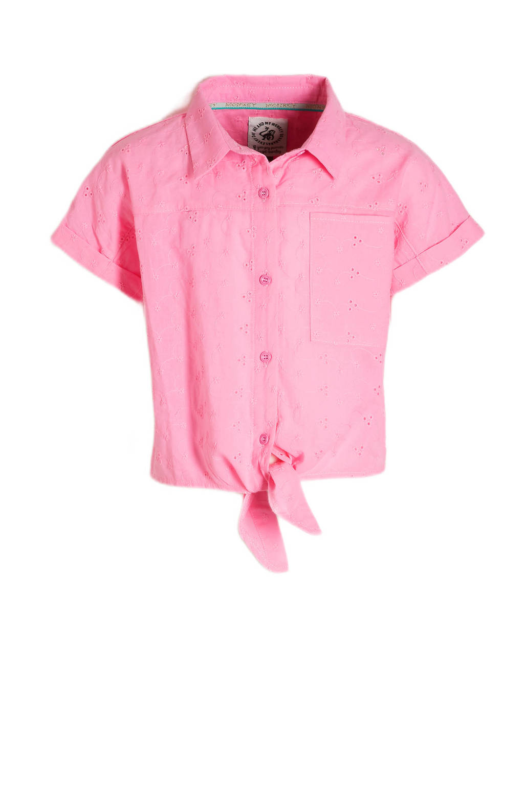 Me & My Monkey blouse Marlot roze