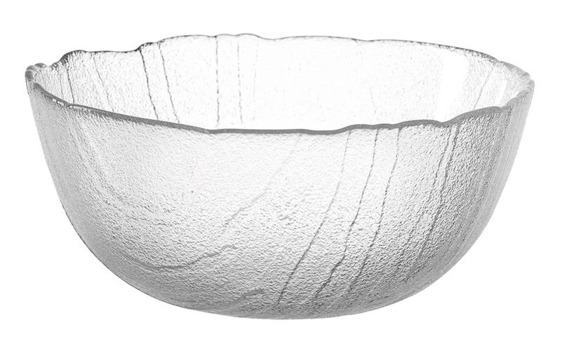 Schüssel Slate 20 cm, 1 Stück, TransparentGlasschale