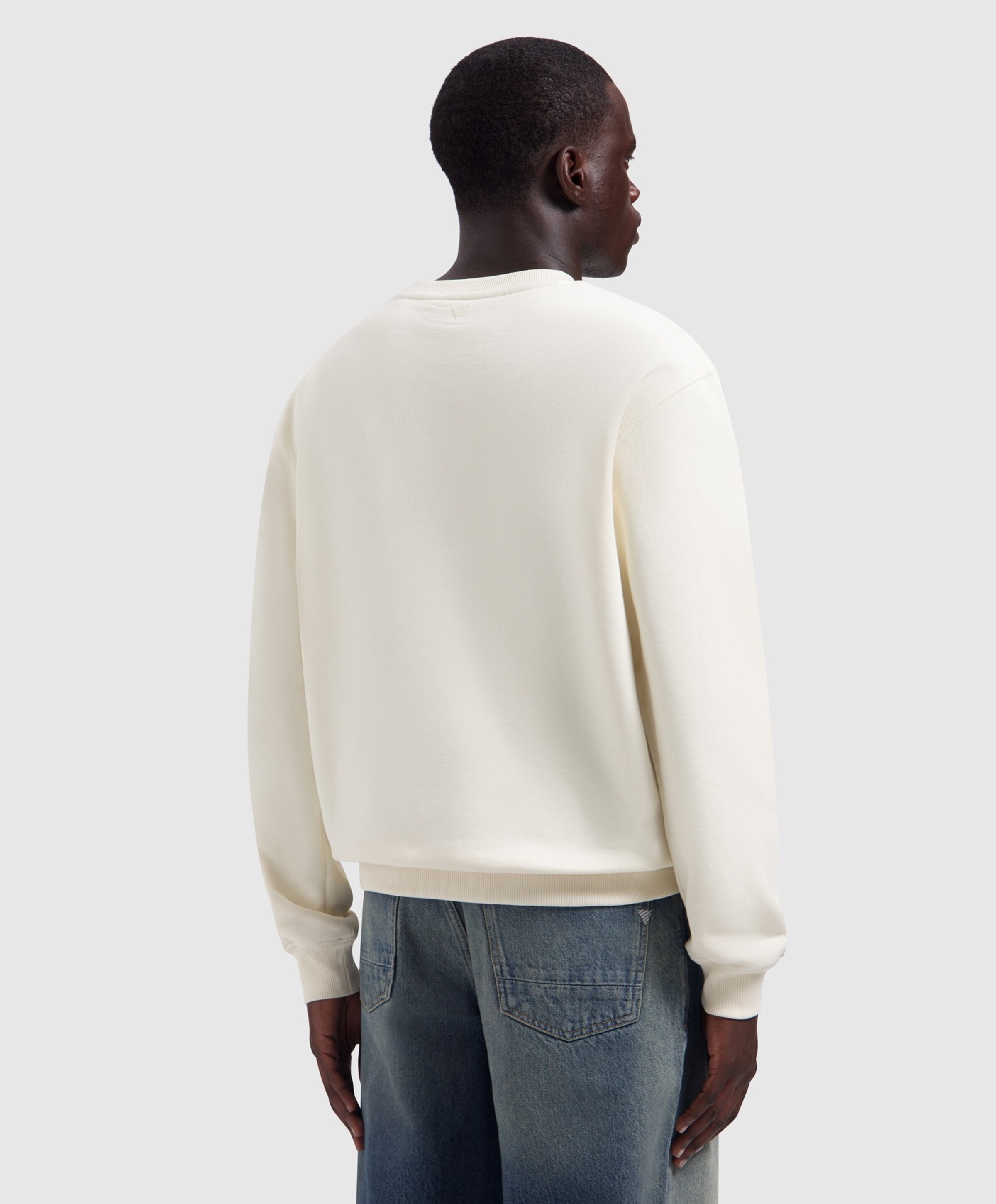 Pure Path Heren sweater ecru