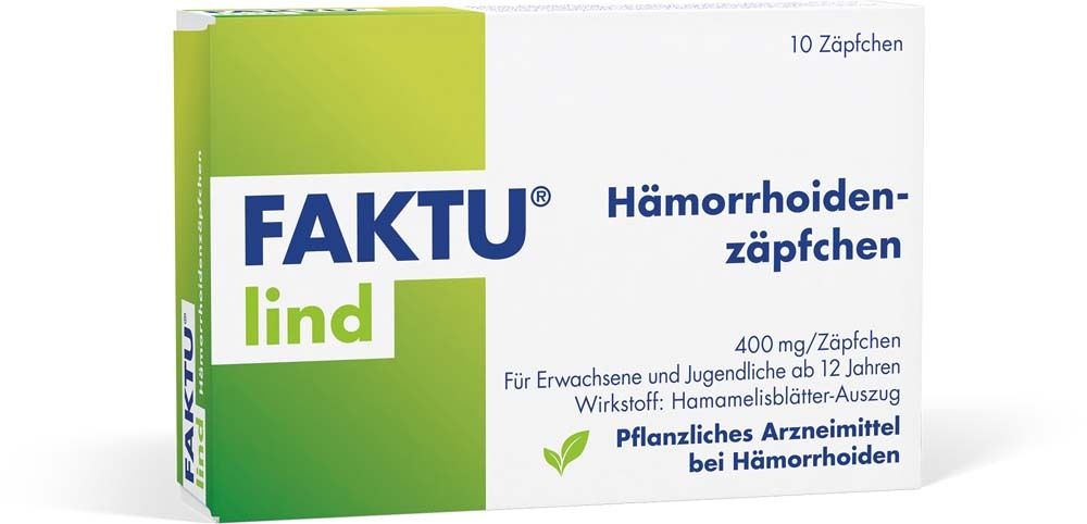 FAKTU® lind Hämorrhoidenzäpfchen