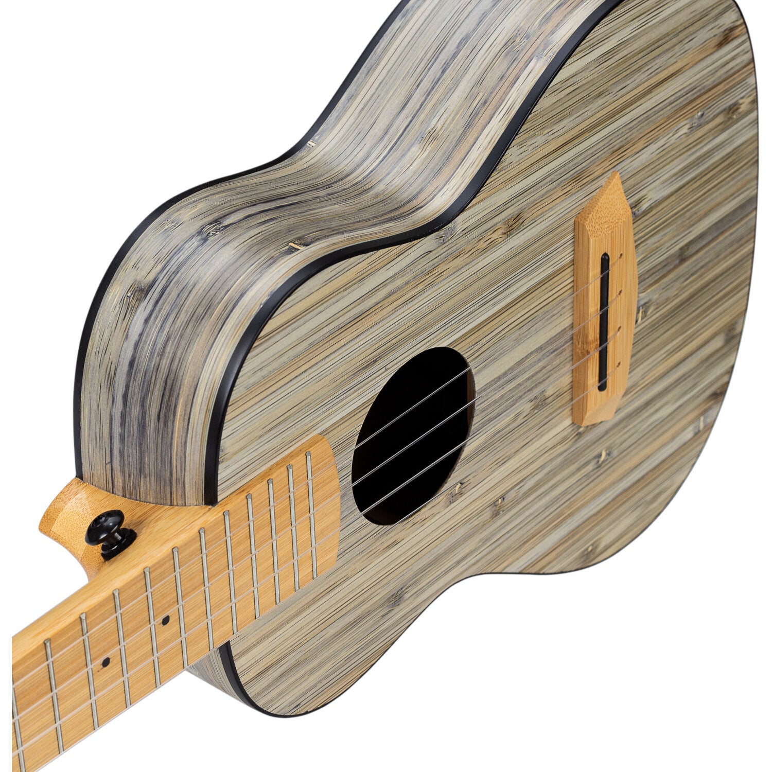 Cascha HH 2316 Bamboo Graphite concert ukelele set