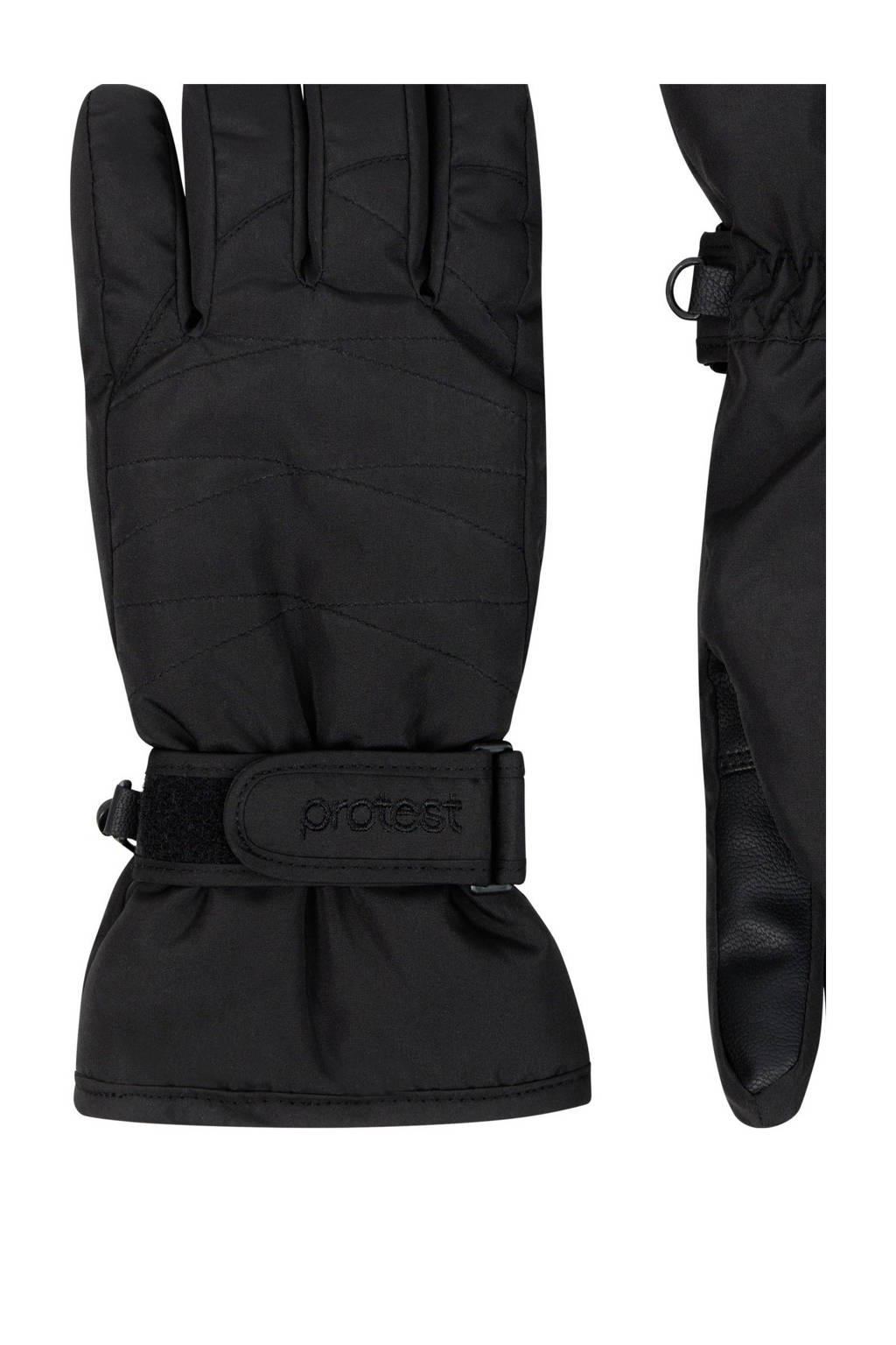 Protest skihandschoenen Kagura zwart