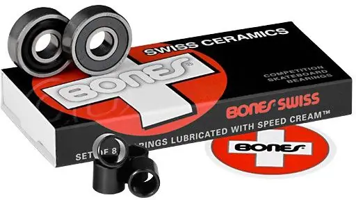 Bones Swiss Keramiske Kuglelejer 8-Pak - Skateboards | SkatePro