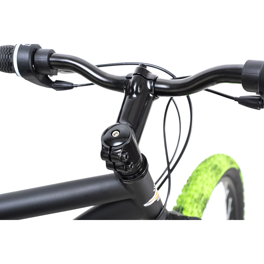 KS Cycling Mountainbike Hardtail 26 Zoll Crusher schwarz-grün