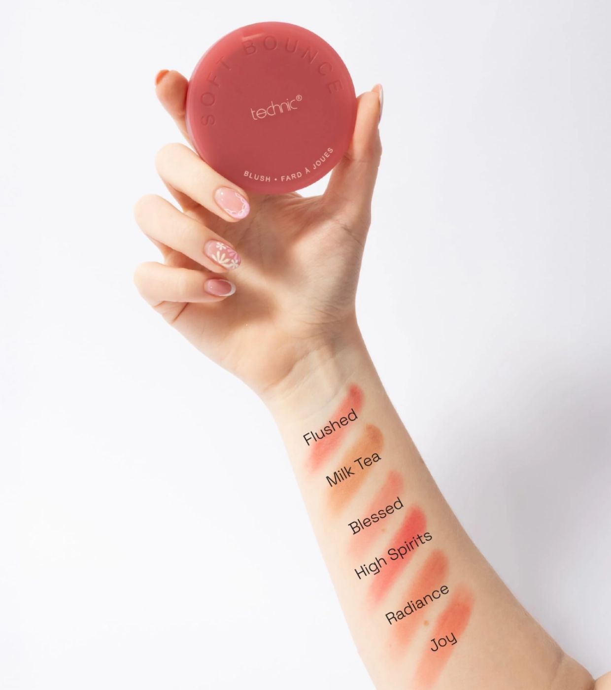 Technic Cosmetics - Blush em creme-pó Soft Bounce - Flushed