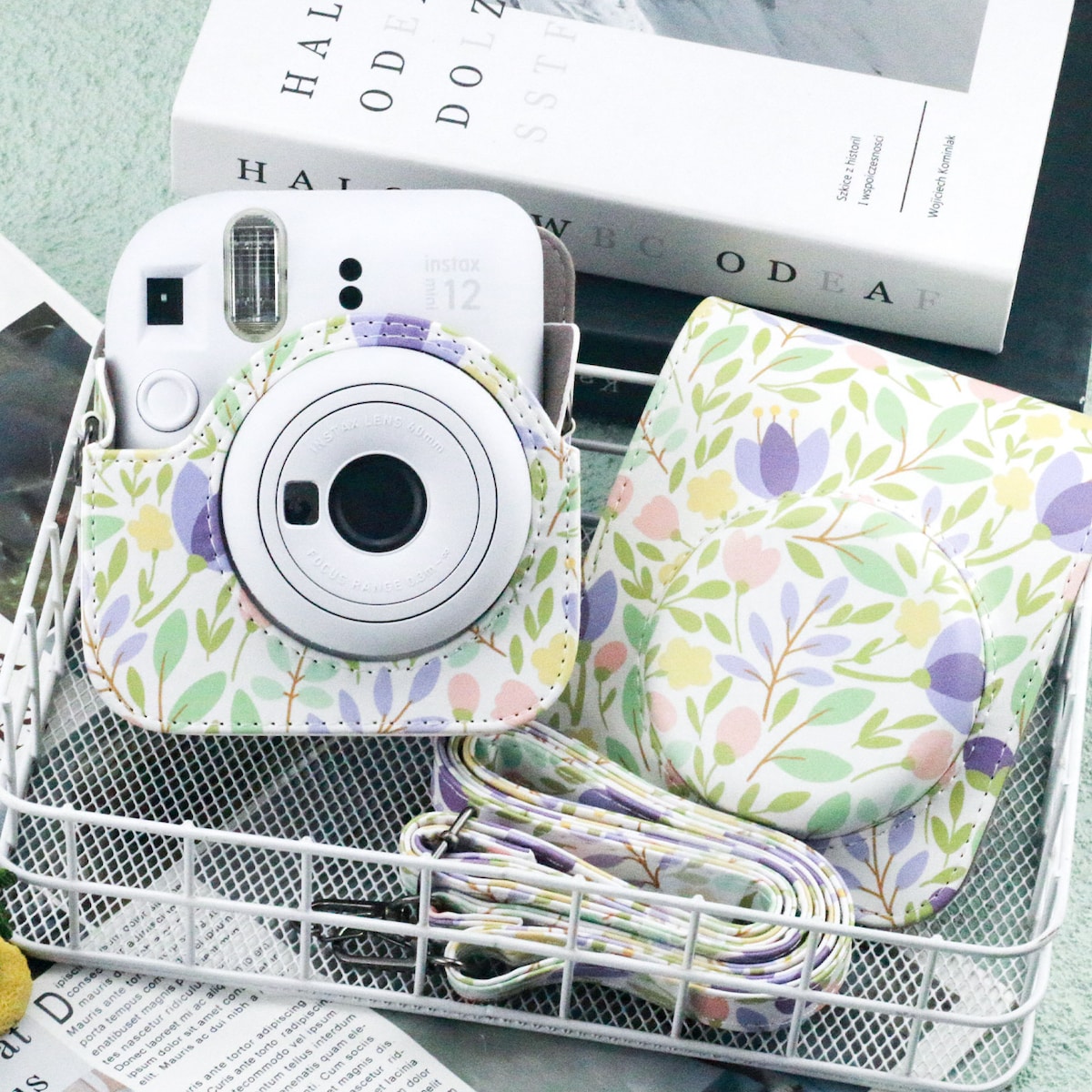 Polaroid Mini 12 Spesialmodell Fargerik skogkameraveske Flerfarget