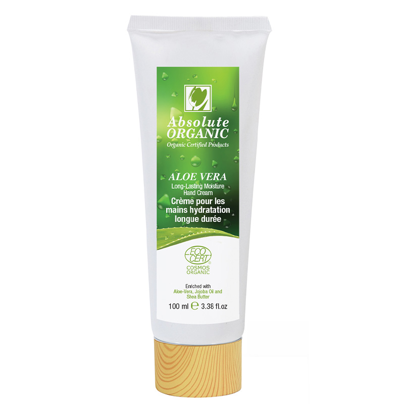 Crème hydratante bio - Aloe vera - Mains - 100 ml