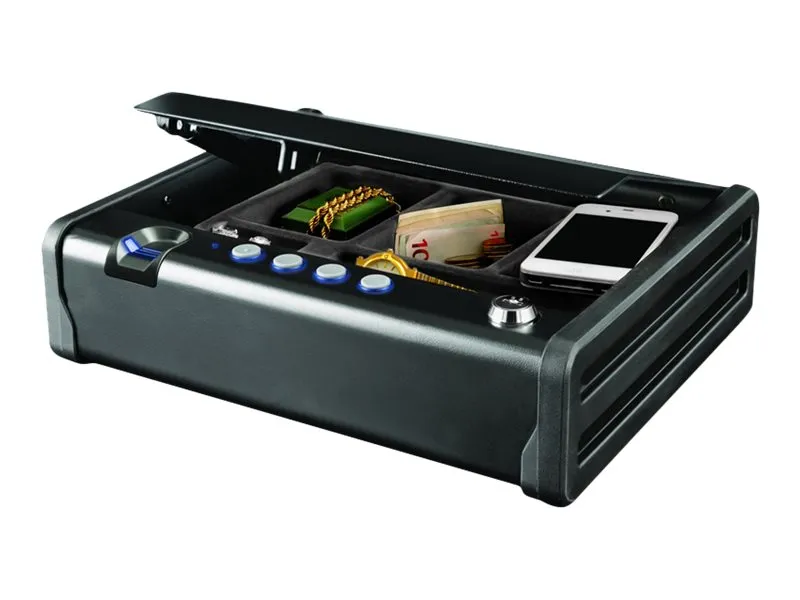 Master Lock No. MLD08EB - Pengeskab - solidt stål - sort