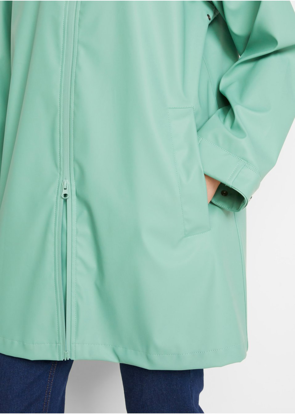 Manteau long imperméable