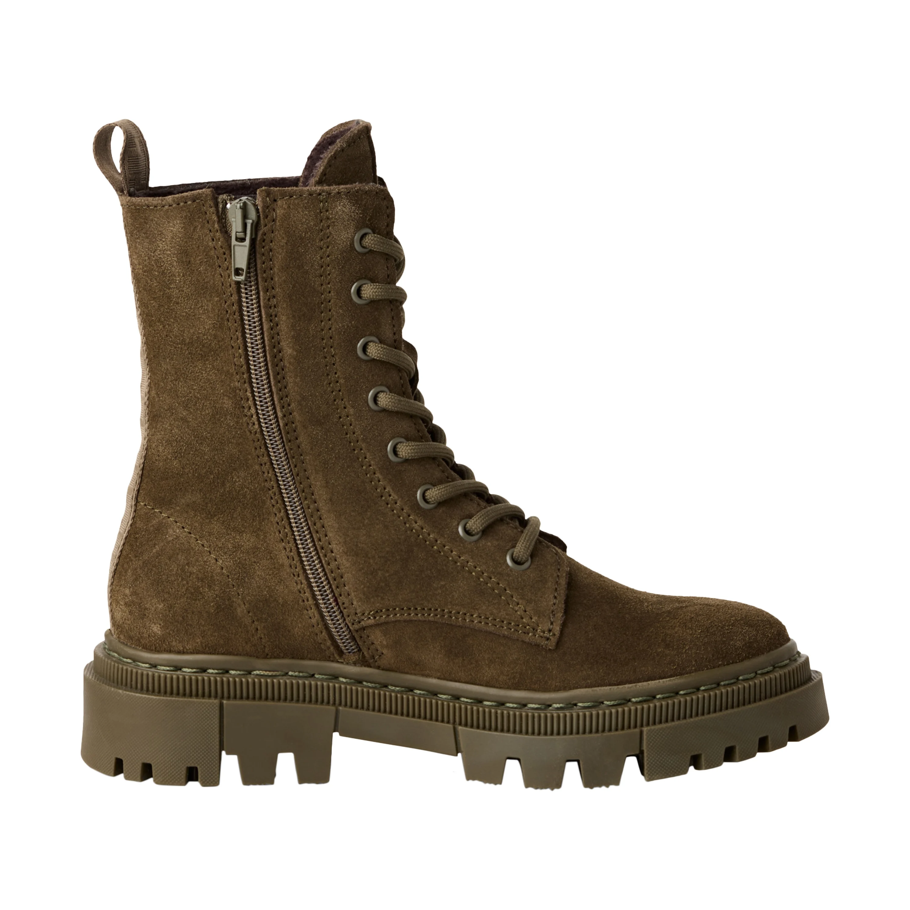 Bottines cuir | Vert