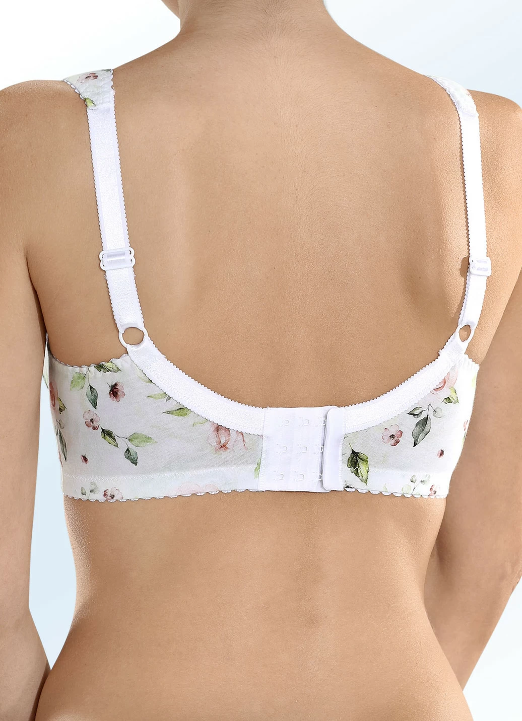 BH mit Floraldessin