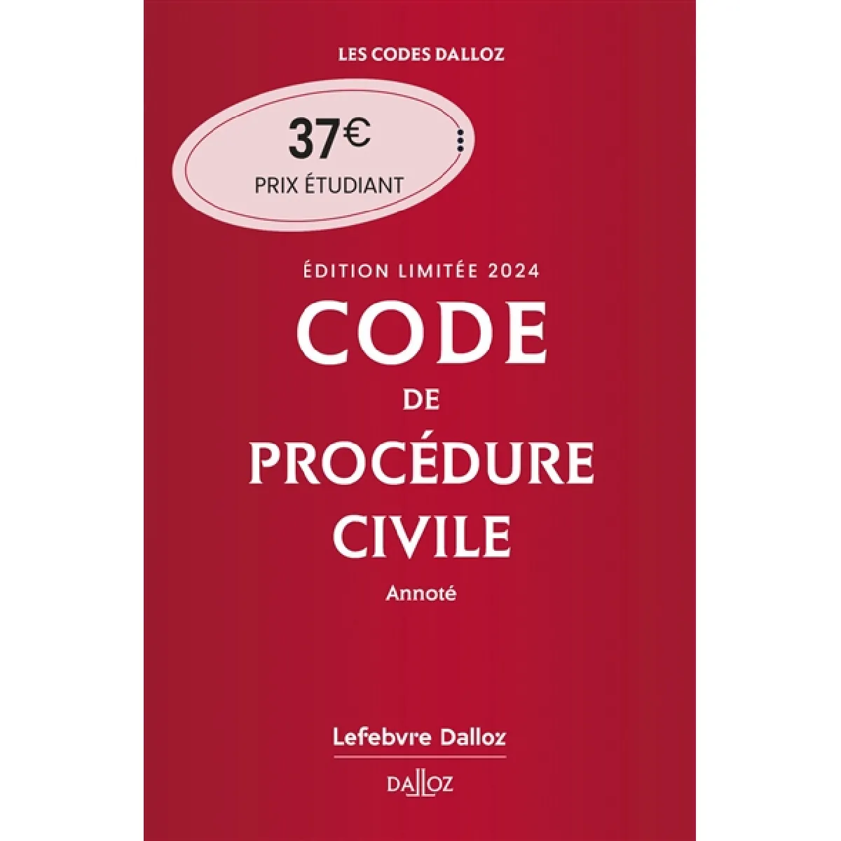 Code de procédure civile 2024, annoté · Occasion