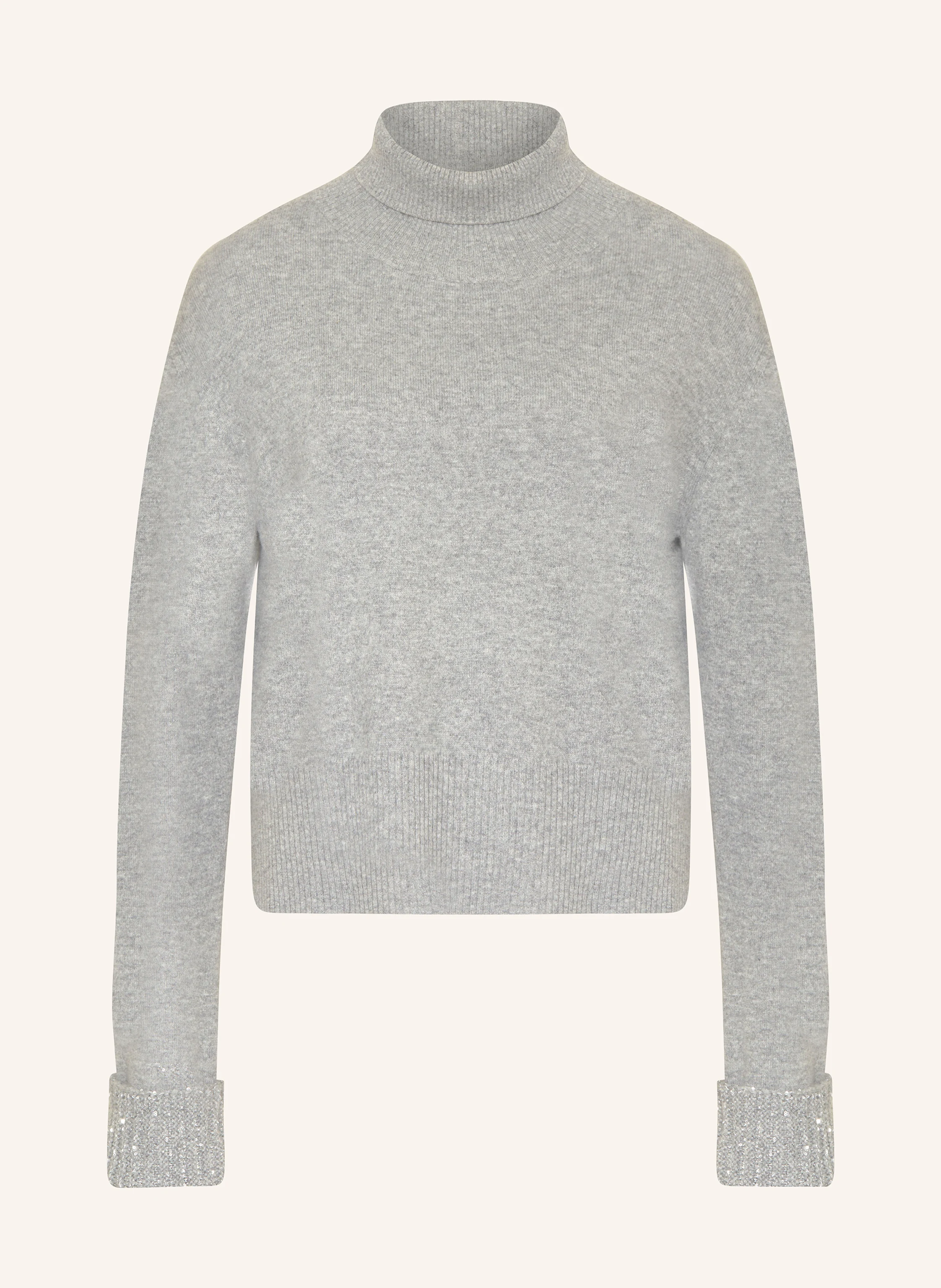 FABIANA FILIPPI Rollkragenpullover mit Pailletten