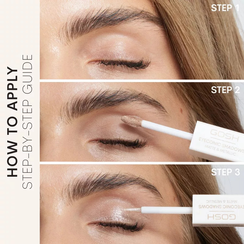 GOSH Eyeconic Shadows 2 x 1,5 ml - 001 Basic B