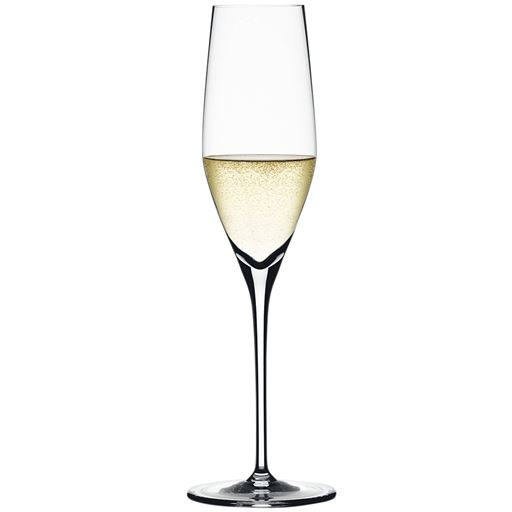 Spiegelau Authentis 4-pal Flute Champagneglas, Clear, 19 cl