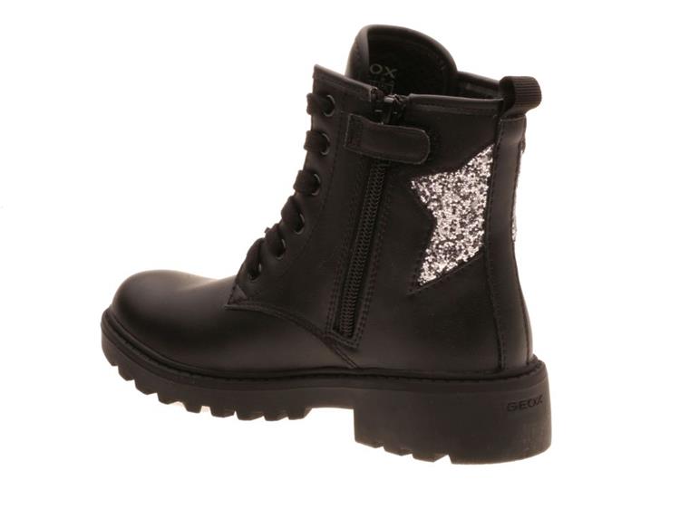 Geox J9420G-054EW black/dk silver