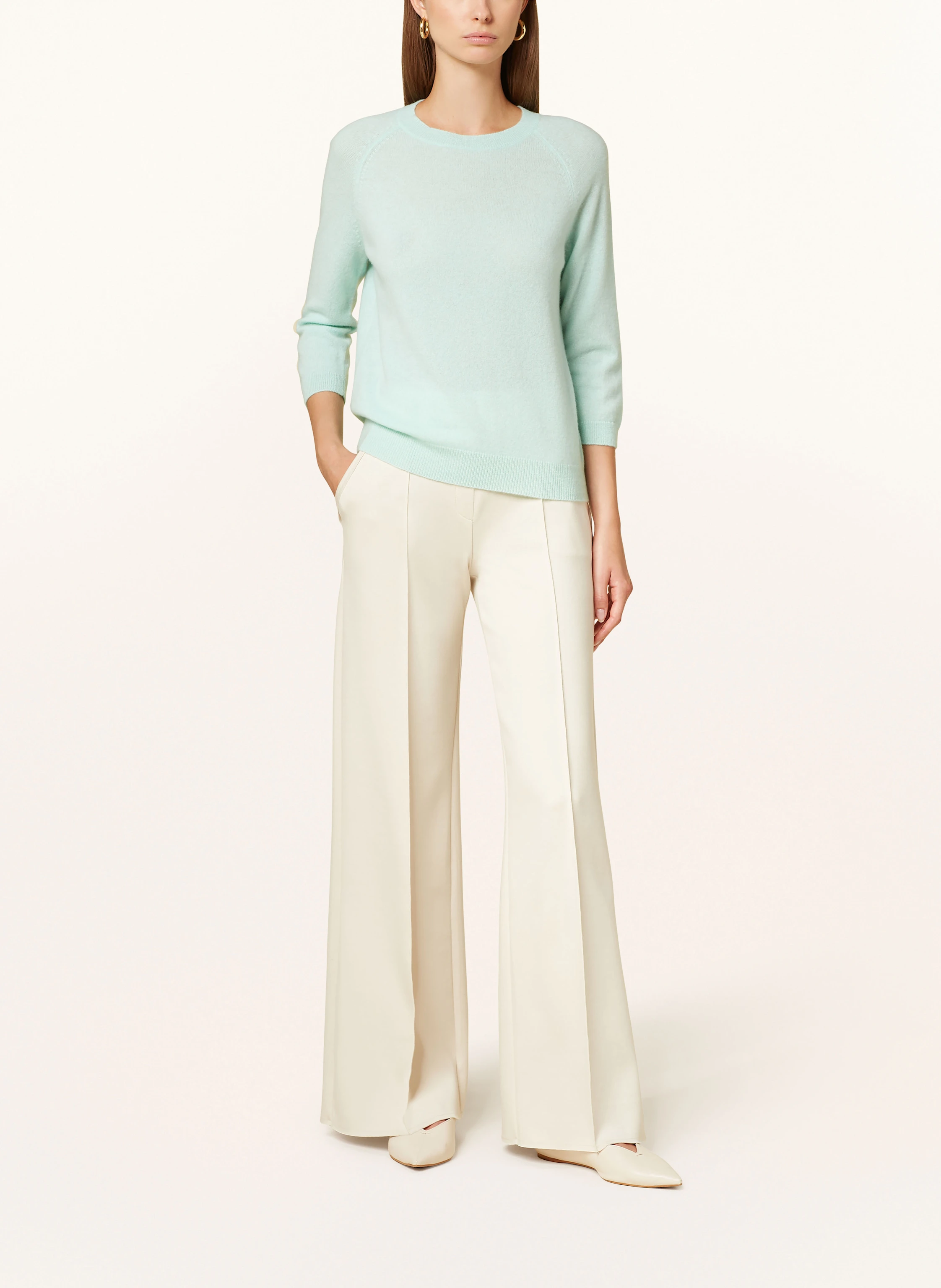 lilienfels Cashmere-Pullover mit 3/4-Arm