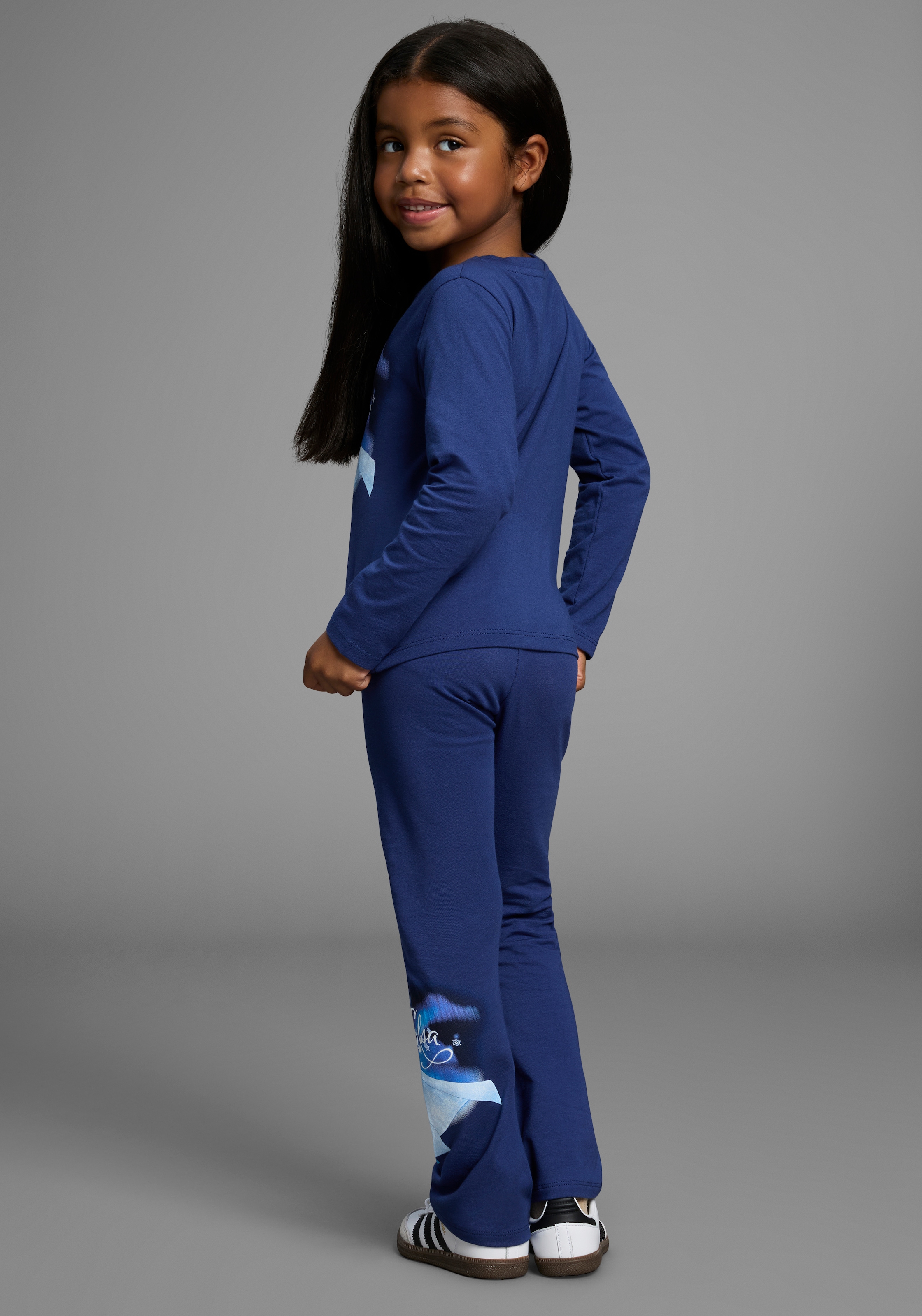 KIDSWORLD Langarmshirt & Leggings »Disney SET Frozen: ELSA«, 2 Stk. Disney ELSA Drucke