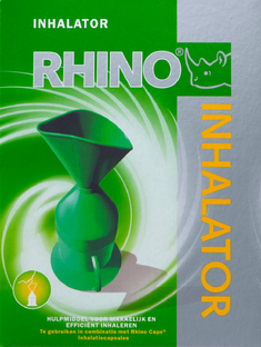Rhino Caps Rhino Inhalator en Caps Combiset 2 Stuks
