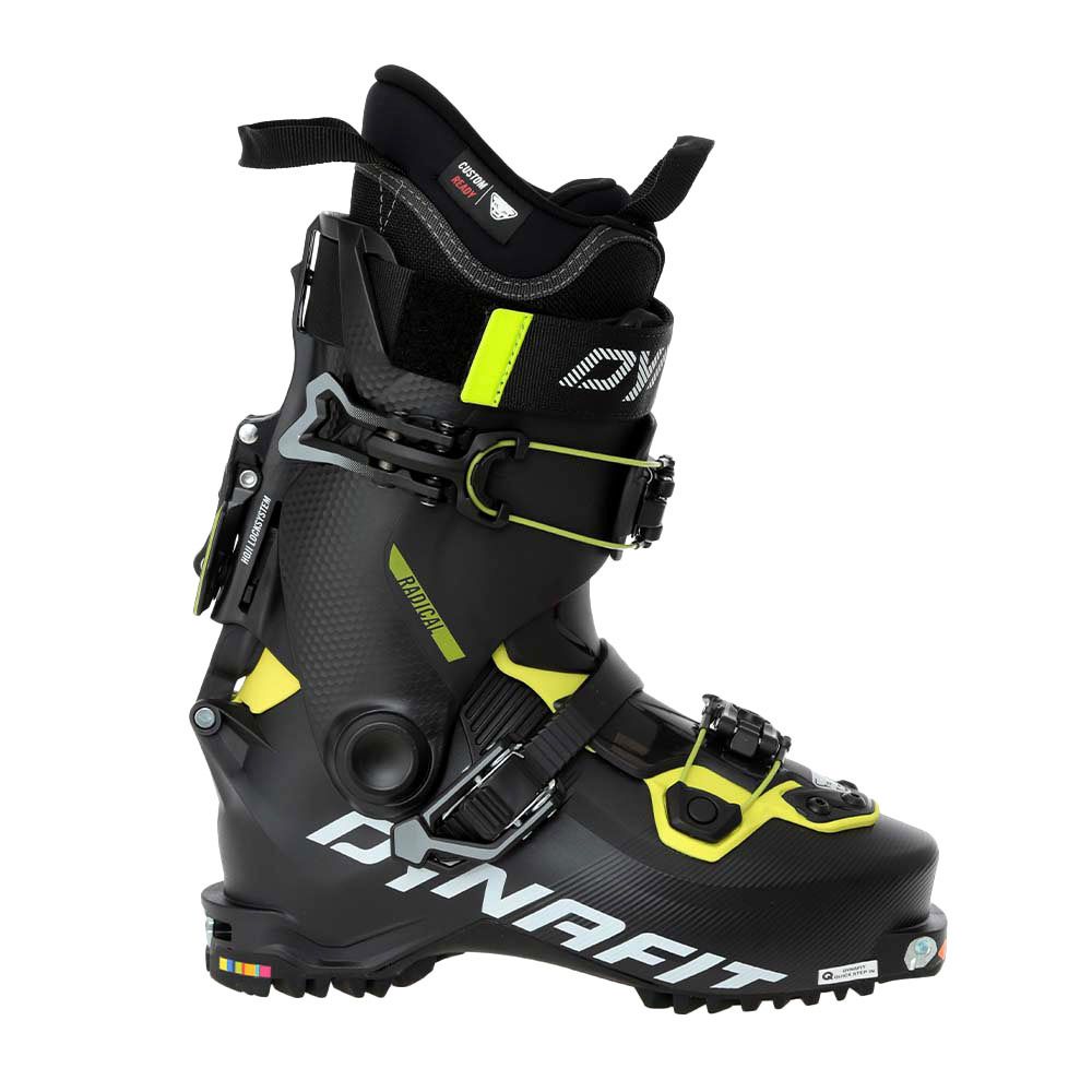 Dynafit RADICAL - Chaussures ski randonné black/neon yellow
