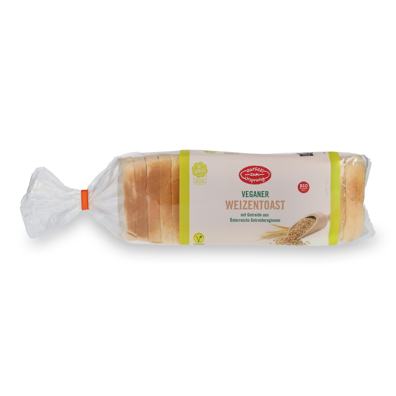 ZURÜCK ZUM URSPRUNG Toast Vegan, Weizen 500 g