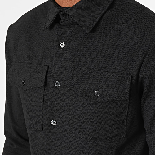Ensemble Surchemise Et Pantalon Jogging Noir