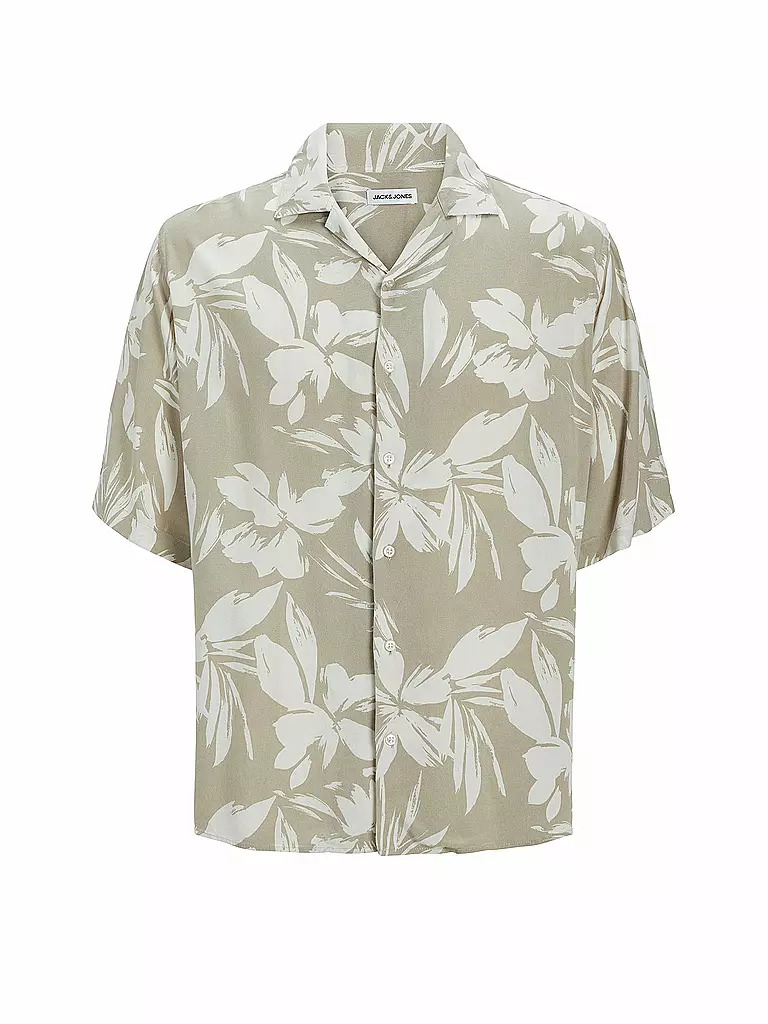 JACK & JONES Hemd Regular Fit JJEJEFF beige